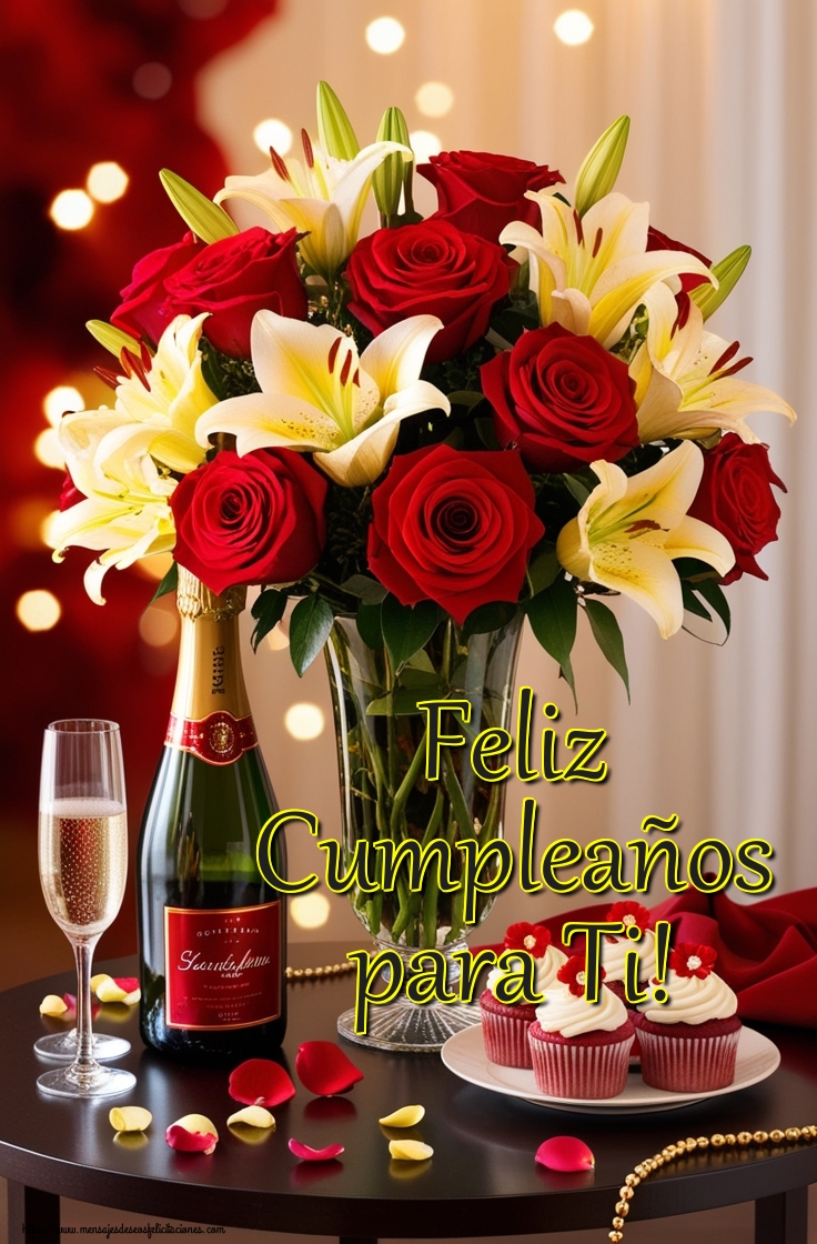 Felicitaciones de cumpleaños - Feliz Cumpleaños para Ti! - mensajesdeseosfelicitaciones.com