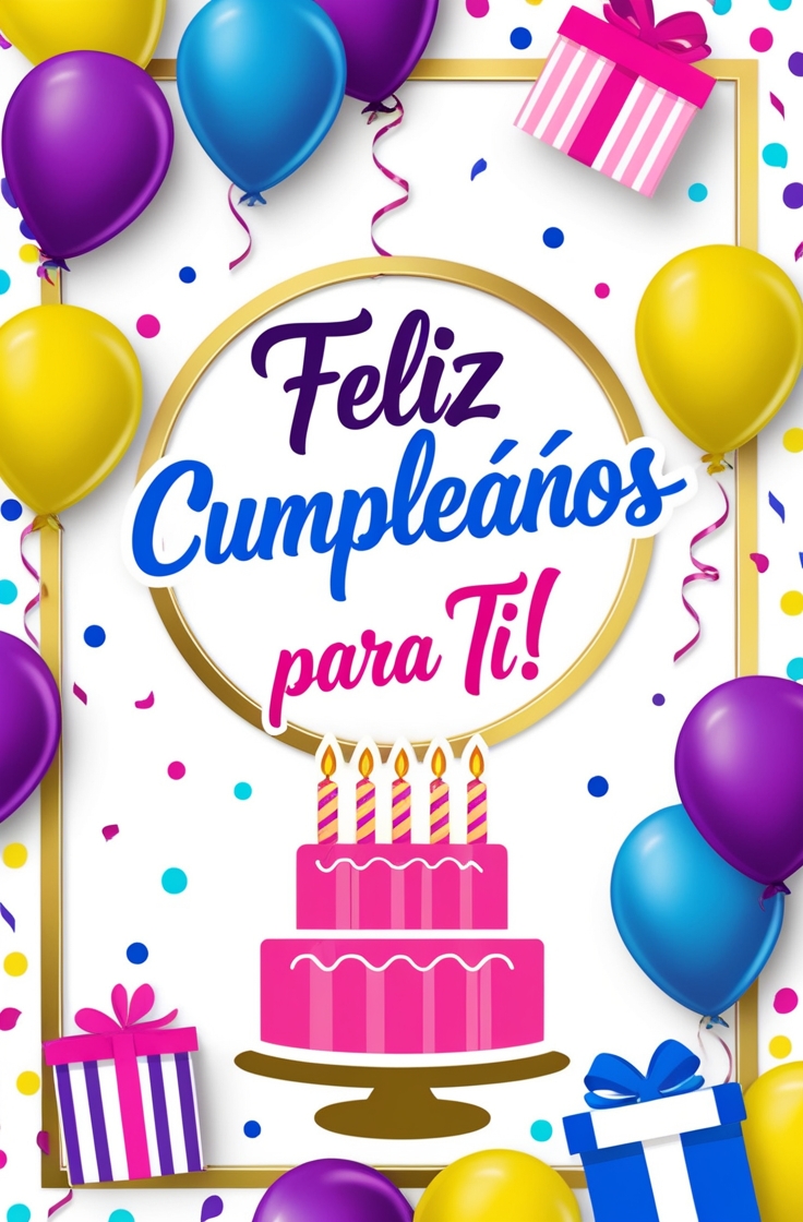 Feliz Cumpleaños para Ti!