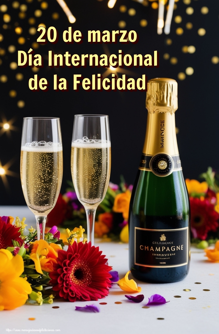 20 de marzo Día Internacional de la Felicidad