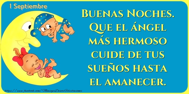 Felicitaciones para 1 Septiembre - 1 Septiembre - Buenas Noches