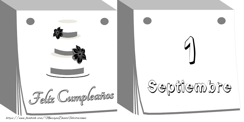 Felicitaciones para 1 Septiembre - 1 Septiembre Feliz Cumpleaños