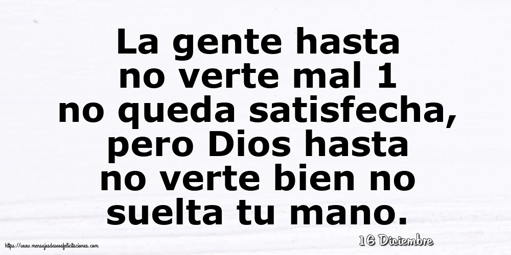 Felicitaciones para 16 Diciembre - 16 Diciembre -