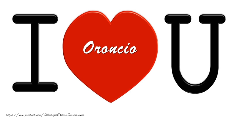  Felicitaciones de amor - Corazón | Oroncio I love you!
