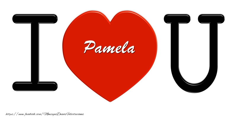  Felicitaciones de amor - Corazón | Pamela I love you!