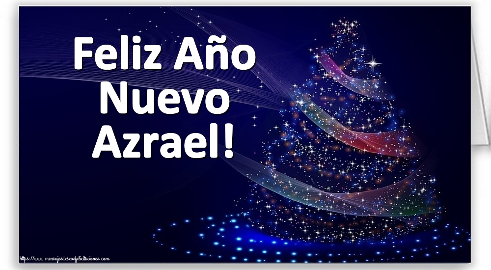 Felicitaciones de Año Nuevo - Feliz Año Nuevo Azrael!