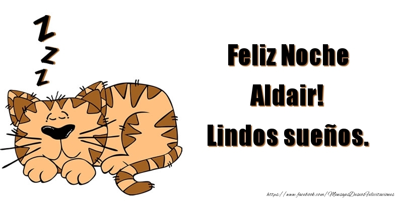 Felicitaciones de buenas noches - Animación | Feliz Noche Aldair! Lindos sueños.