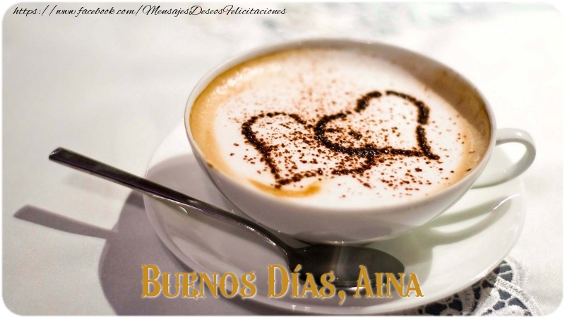  Felicitaciones de buenos días - Café & 1 Foto & Marco De Fotos | Buenos Días, Aina