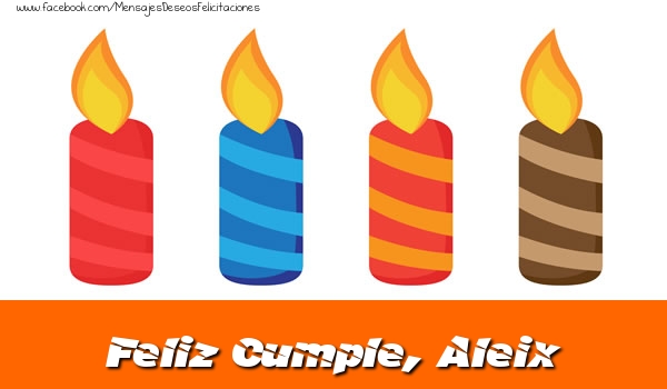 Felicitaciones de cumpleaños - Vela | Feliz Cumpleaños, Aleix!