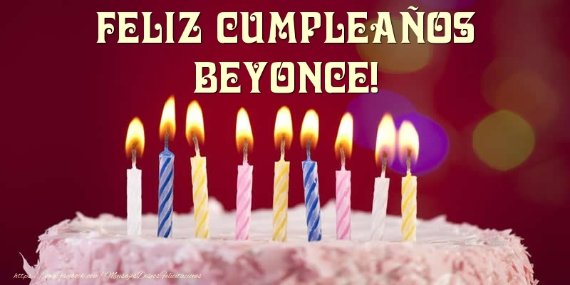  Felicitaciones de cumpleaños - Tartas | Tarta - Feliz Cumpleaños, Beyonce!