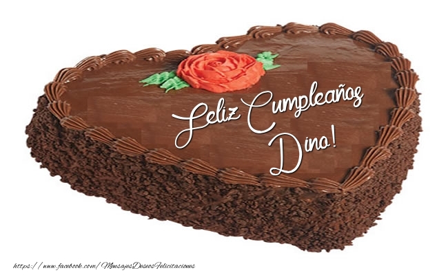 Felicitaciones de cumpleaños - Tartas | Tarta Feliz Cumpleaños Dino!