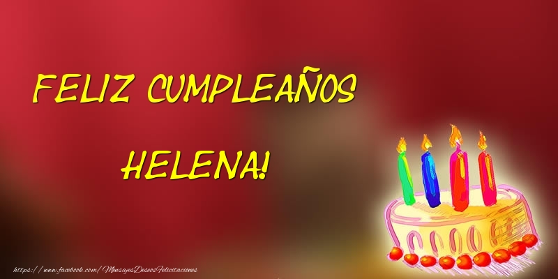 Felicitaciones de cumpleaños - Tartas | Feliz cumpleaños Helena!