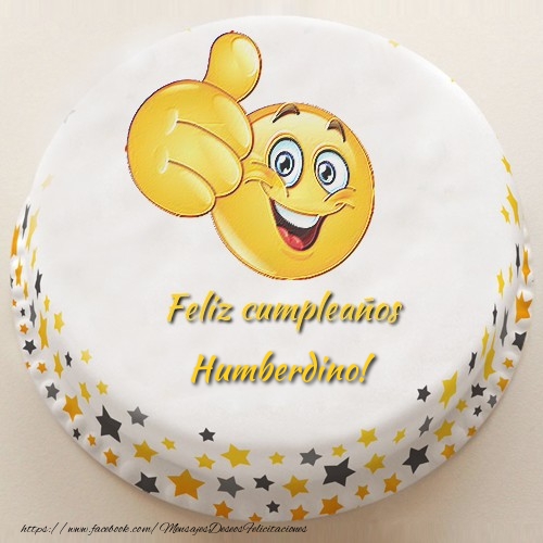 Felicitaciones de cumpleaños - Feliz cumpleaños, Humberdino!