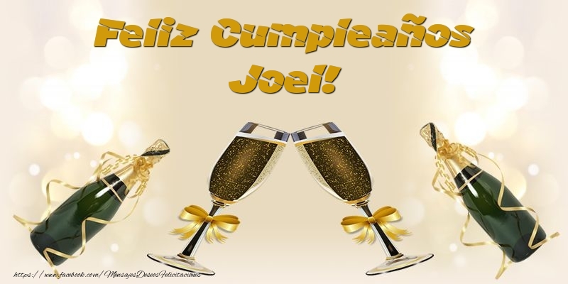 Felicitaciones de cumpleaños - Feliz Cumpleaños Joel!
