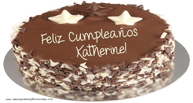  Felicitaciones de cumpleaños - Tartas | Tarta Feliz Cumpleaños Katherine!