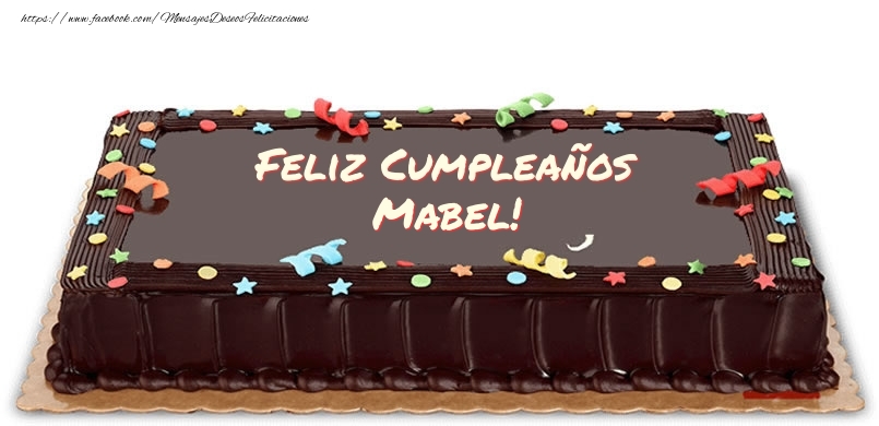  Felicitaciones de cumpleaños - Tartas | Feliz Cumpleaños Mabel!