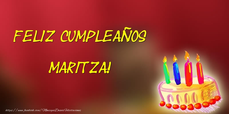  Felicitaciones de cumpleaños - Tartas | Feliz cumpleaños Maritza!