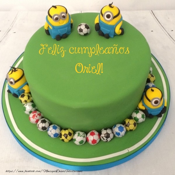 Felicitaciones de cumpleaños - Feliz cumpleaños, Oriel!