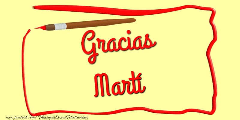  Felicitaciones de gracias - Mensajes | Gracias Martí