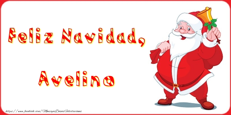 Felicitaciones de Navidad - Papá Noel | Feliz Navidad, Avelino