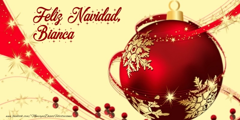 Felicitaciones de Navidad - Bolas De Navidad | Feliz Navidad, Bianca