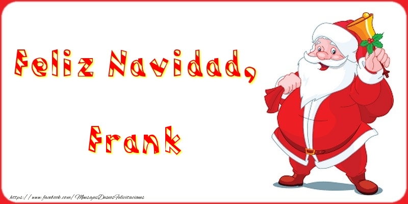 Felicitaciones de Navidad - Papá Noel | Feliz Navidad, Frank