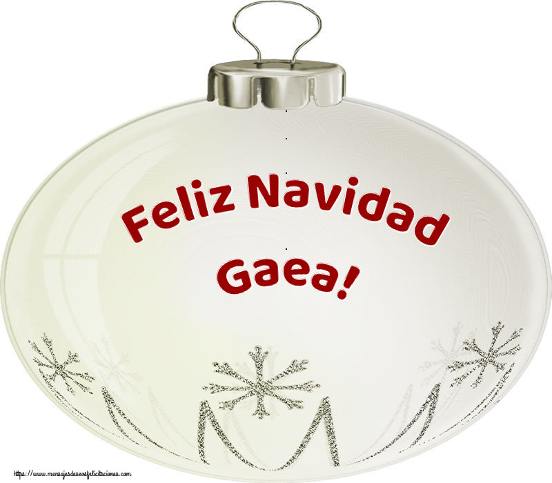 Felicitaciones de Navidad - Globos | Feliz Navidad Gaea!