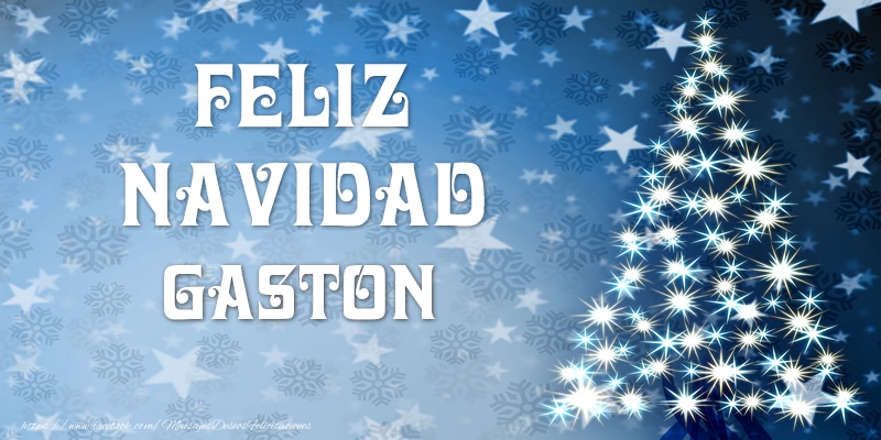 Felicitaciones de Navidad - Árbol De Navidad | Feliz Navidad Gaston