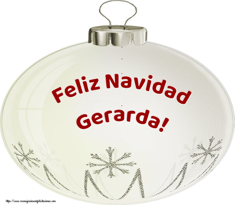  Felicitaciones de Navidad - Globos | Feliz Navidad Gerarda!