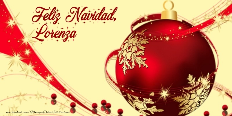 Felicitaciones de Navidad - Bolas De Navidad | Feliz Navidad, Lorenza