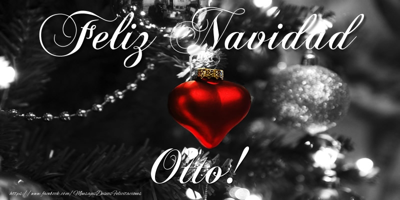 Felicitaciones de Navidad - Bolas De Navidad | Feliz Navidad Otto!