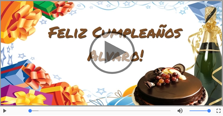 Cumpleaños Feliz para Alvaro!