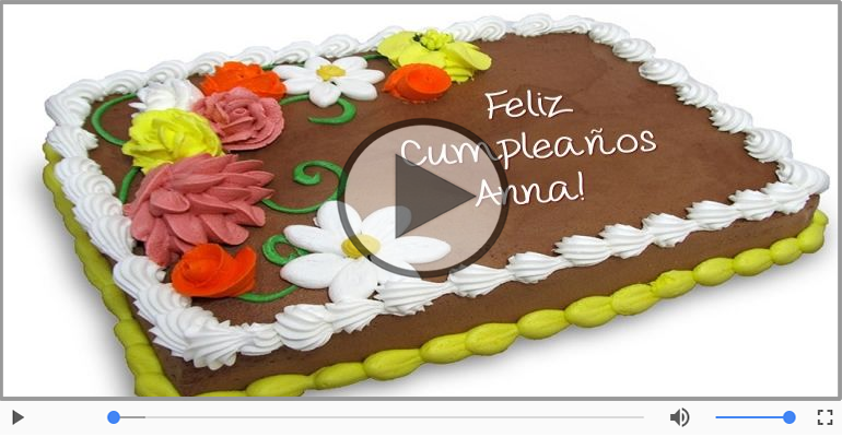 ¡Feliz Cumpleaños Anna!