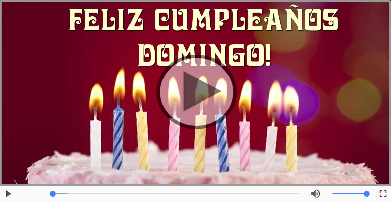 Happy Birthday Domingo! ¡Feliz Cumpleaños Domingo!