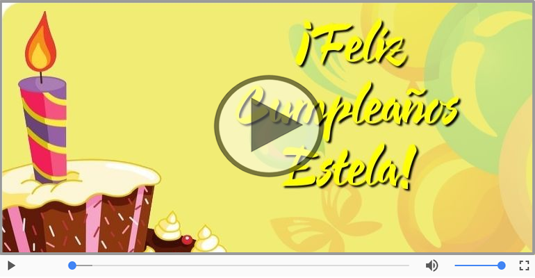 ¡Feliz Cumpleaños Estela!