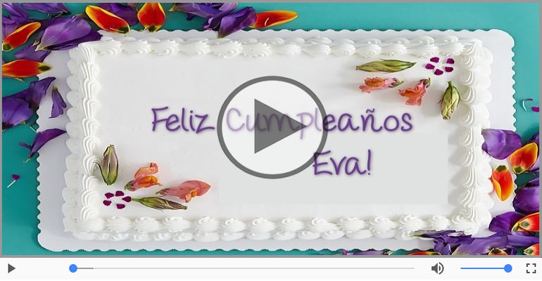 ¡Feliz Cumpleaños Eva!