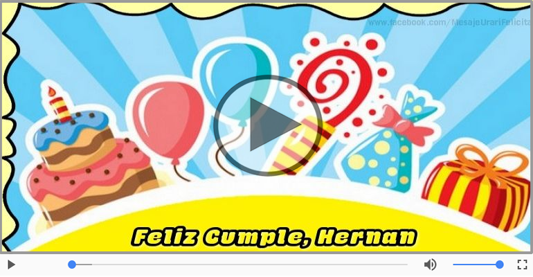 Cumpleaños Feliz para Hernan!