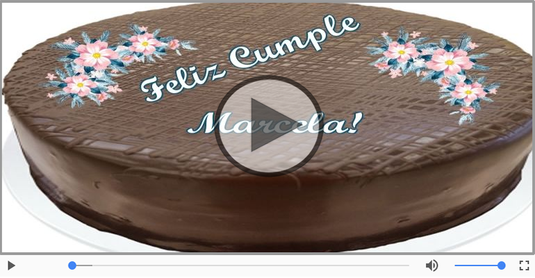 ¡Feliz Cumpleaños Marcela!