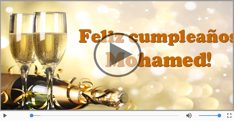 Cumpleaños Feliz para Mohamed!