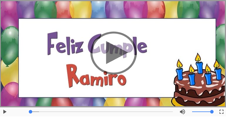 ¡Feliz Cumpleaños Ramiro! Happy Birthday Ramiro!